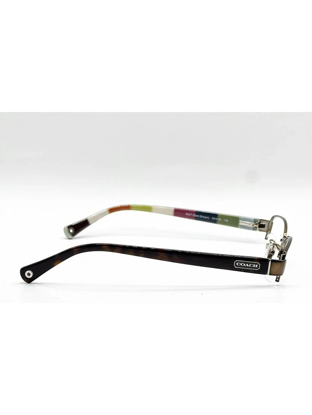 Coach HC 5004 9027 Dark Brown Tortoise Authentic Eyeglass Frames 53-16